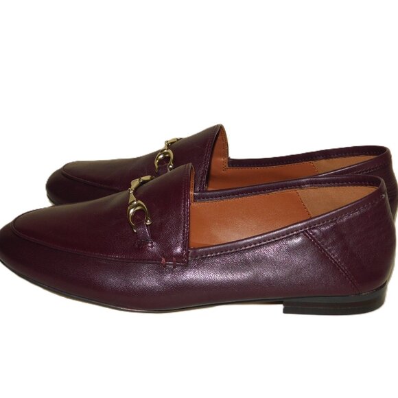 Coach Haley Slip On Leather Loafers Size 5.5 NEW - Picture 7 of 12